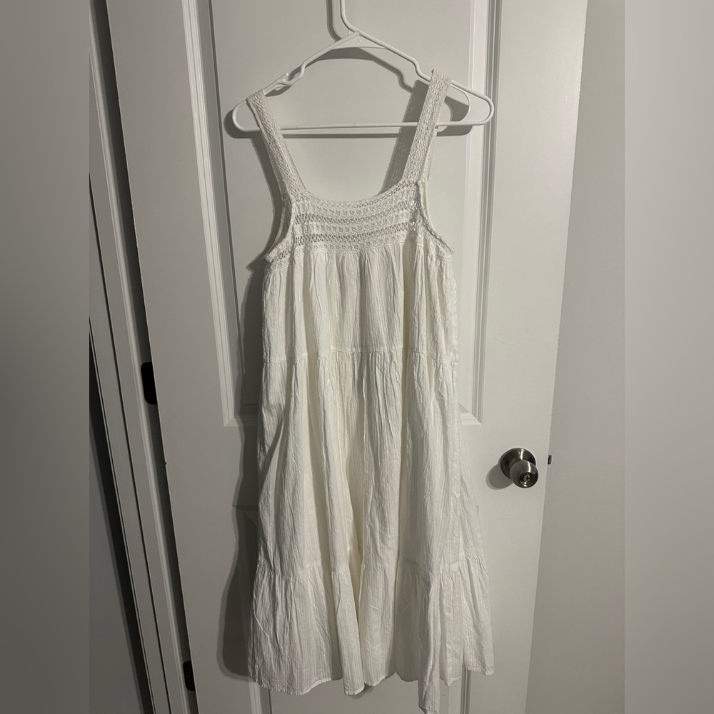 White Midi Sundress